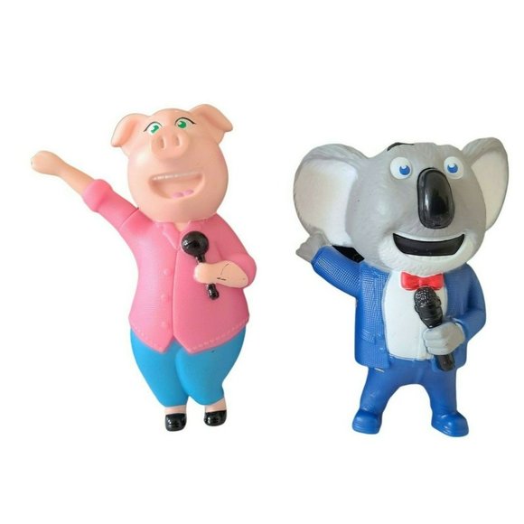 Sing Movie Rosita Pig and Buster Moon McDonald's Happy Meal - Picture 1 of 3